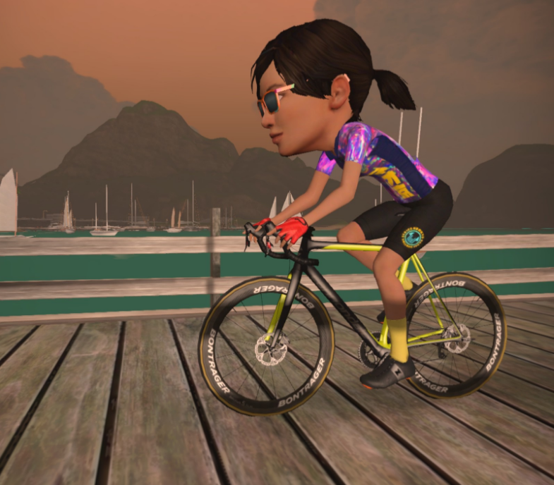 April Fools Day on Zwift